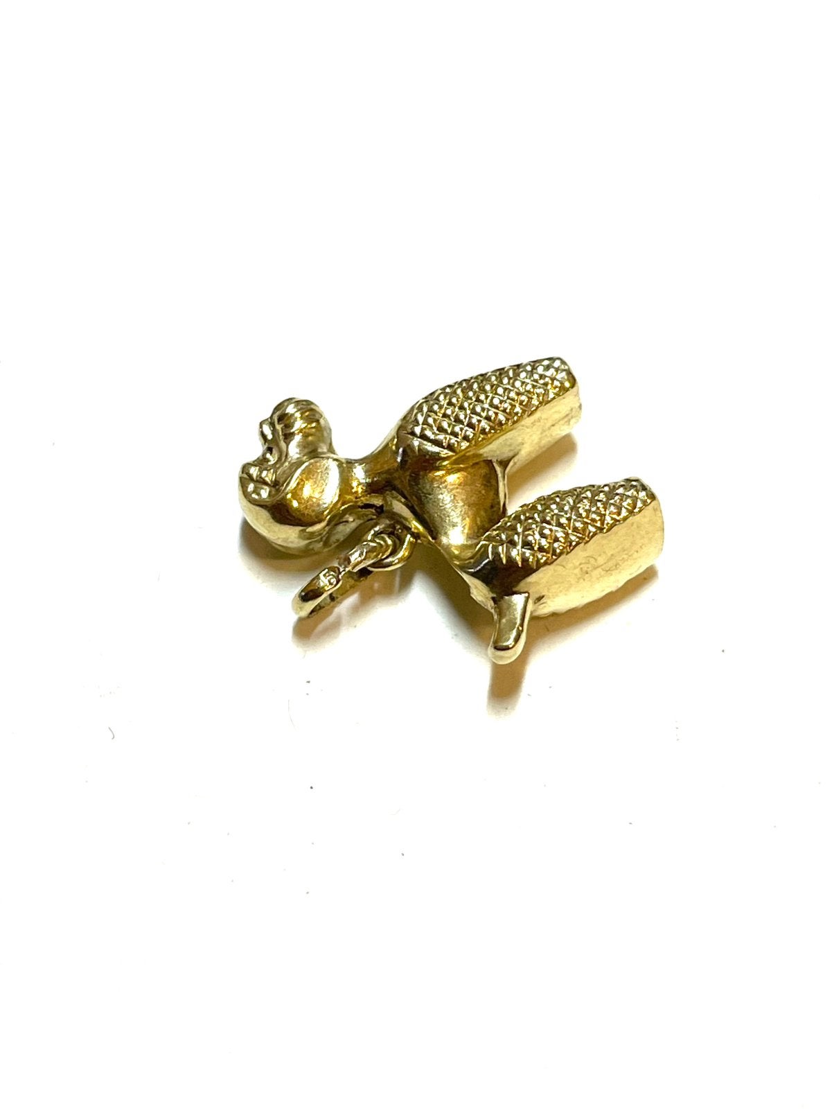 14k gouden hond hanger, Sieraden, Tassen en Uiterlijk, Kettinghangers, -, -, Ophalen of Verzenden, Zo goed als nieuw