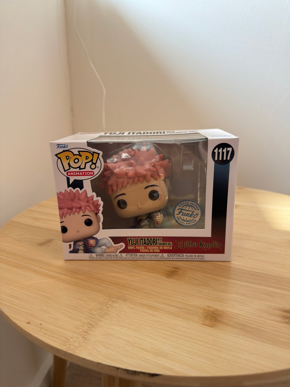 Funko Pop! Jujutsu Kaisen Yuji Itadori 1117, Ophalen of Verzenden, Zo goed als nieuw