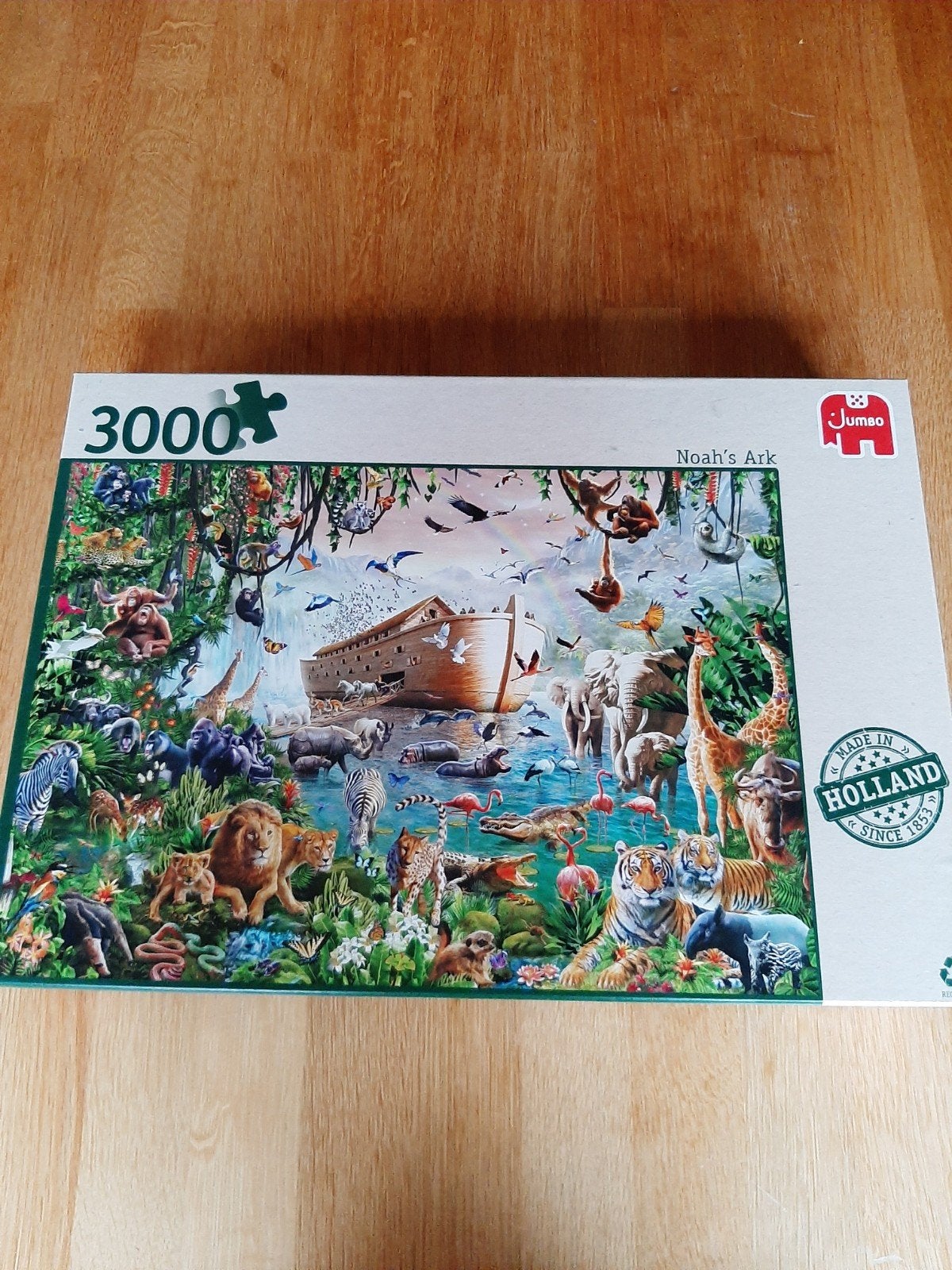 Puzzel 3000 stukjes, Noah's ark van Jumbo, Ophalen of Verzenden, Meer dan 1500 stukjes, Zo goed als nieuw