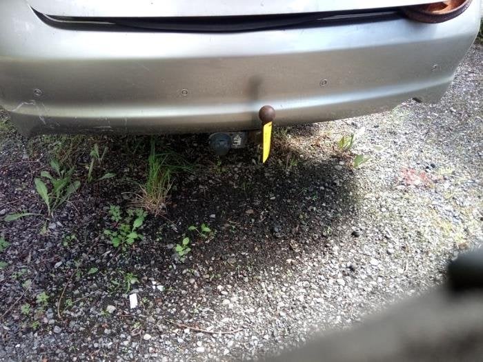Trekhaak van een Mitsubishi Grandis, Gebruikt, -, -, Ophalen of Verzenden