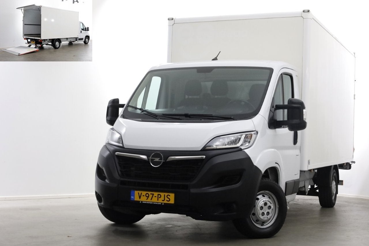 Opel Movano 2.2D 140pk Bakwagen met laadklep 1.060kg laadver, Voorwielaandrijving, Dealer onderhouden, Gebruikt, Euro 6