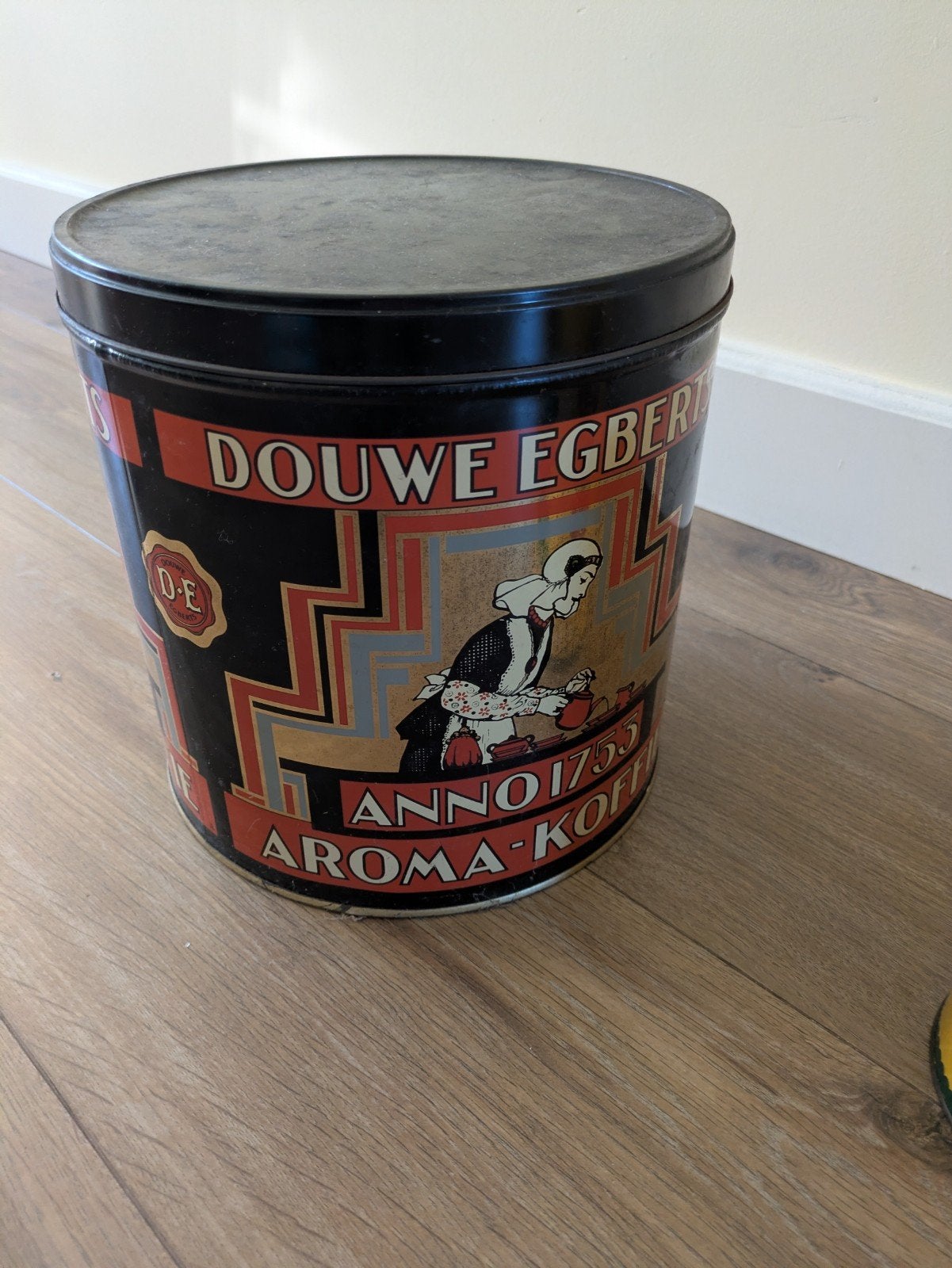 Vintage Douwe Egberts Aroma Koffie Blik, Ophalen of Verzenden