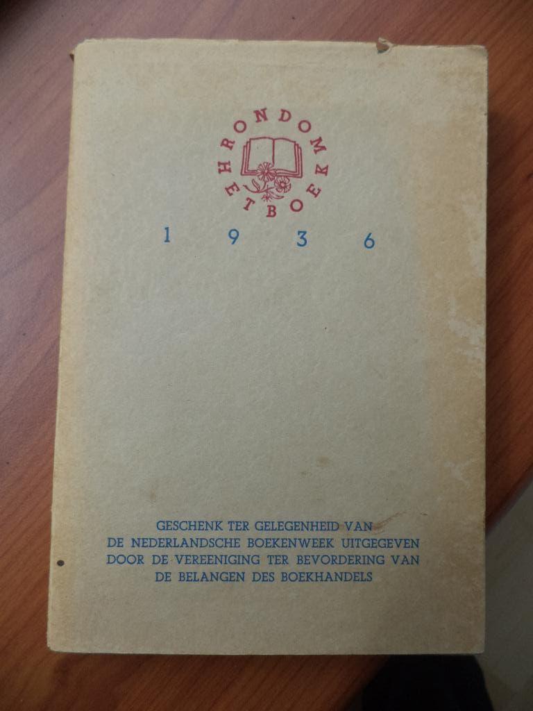 RONDOM HET BOEK 1936, Boeken, Boekenweekgeschenken, Zo goed als nieuw, Ophalen of Verzenden