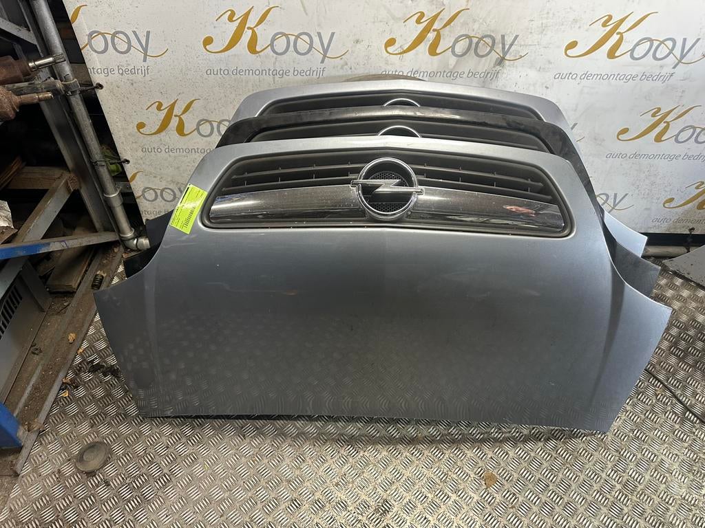 Motorkappen Opel meriva BJ2006 Z163 zwart en grijs, Auto-onderdelen, Ophalen of Verzenden, Opel, Motorkap