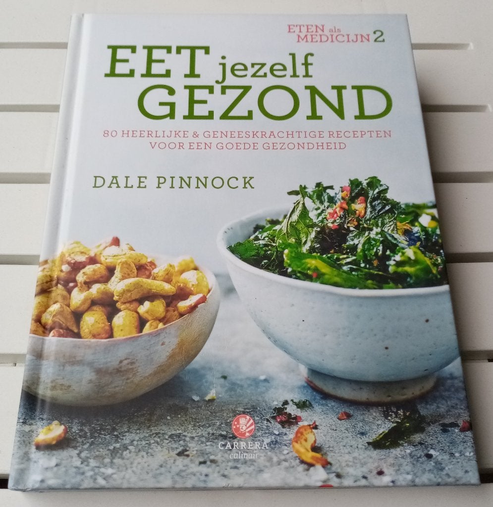 EET JEZELF GEZOND. 80 heerlijke en geneeskrachtige recepten, Boeken, Gelezen, Dieet en Voeding, Dale Pinnock, Ophalen of Verzenden