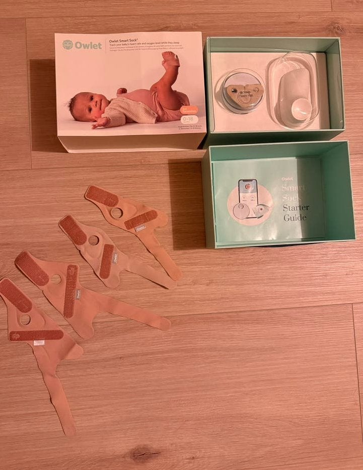 Owlet Smart Sock, Ophalen, Gebruikt