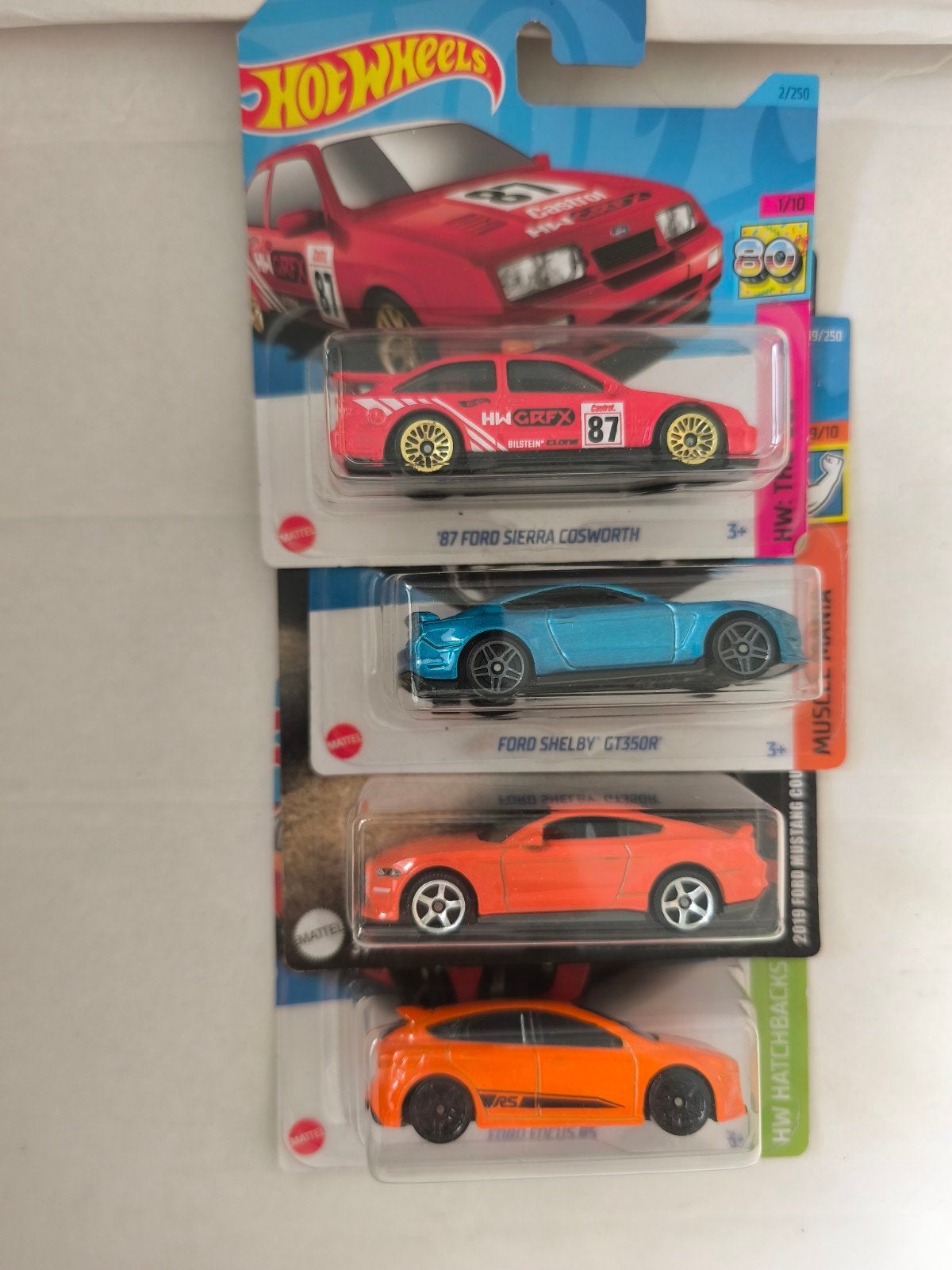 Hot Wheels en Matchbox Ford auto's - Nieuw in verpakking, Ophalen of Verzenden, Nieuw