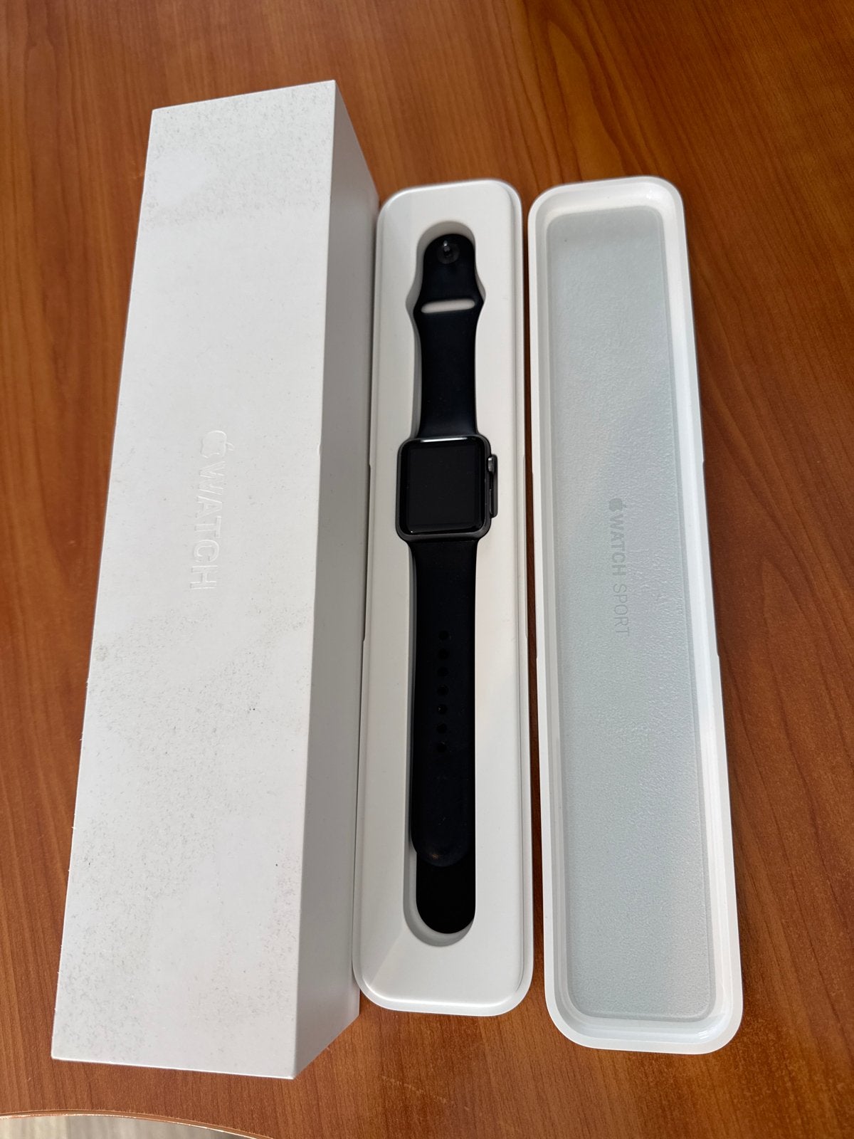 Apple Watch (1e generatie) - Collectors item, Gebruikt, Hartslag, Zwart, IOS