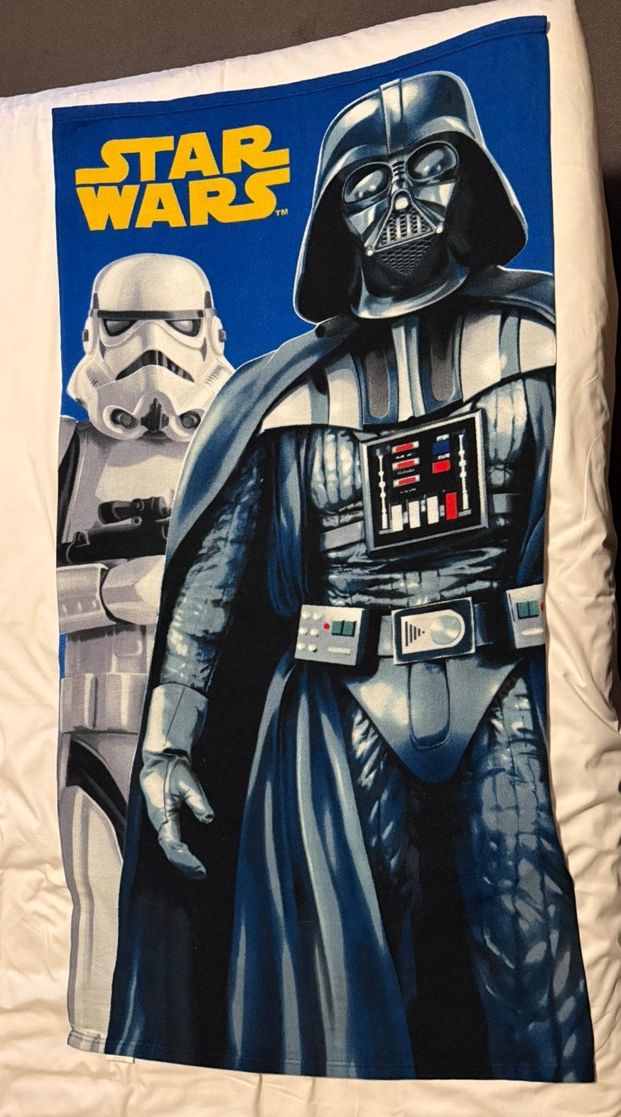 Star Wars handdoek, Ophalen of Verzenden, Gebruikt, Gebruiksvoorwerp