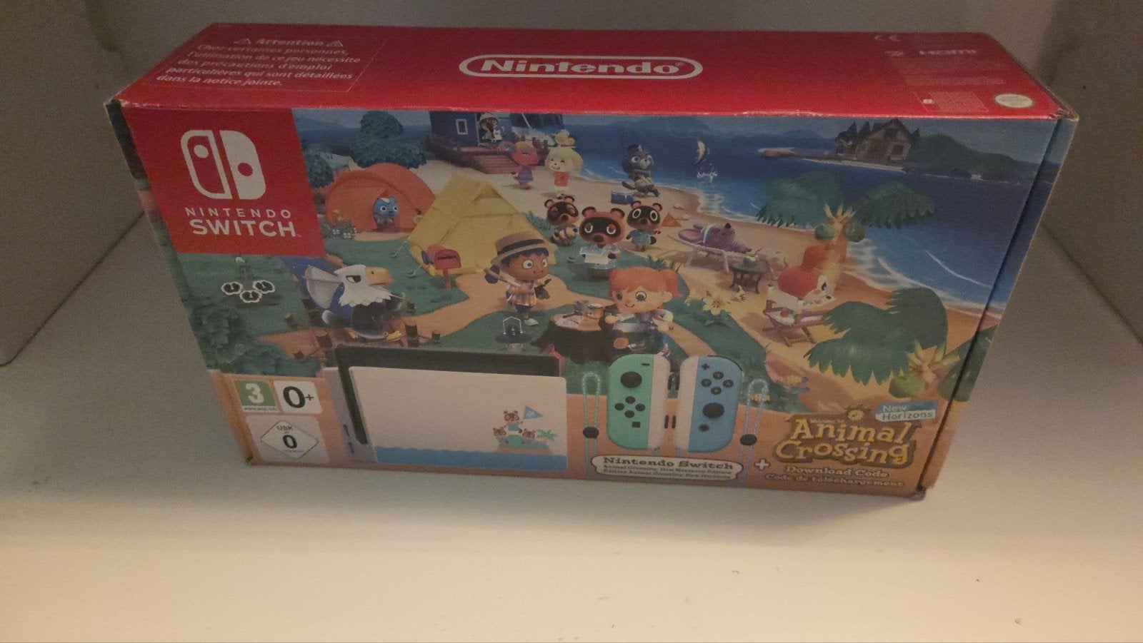 Nintendo Switch | Animal Crossing: New Horizons editie, Ophalen of Verzenden, Zo goed als nieuw, Met 1 controller, Switch Original