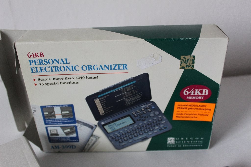 Oregon scientific personal organiser - Retro organiser, Ophalen of Verzenden, Zo goed als nieuw