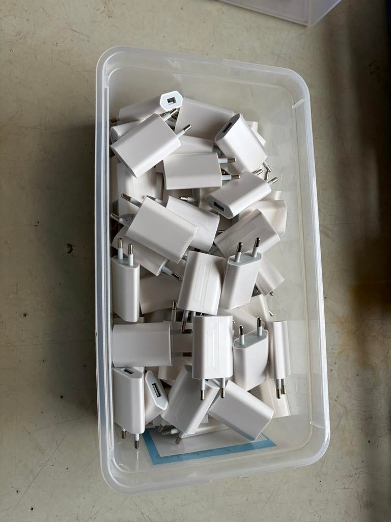 Partij 89stuks iPhone Opladers - Nieuw, Mbt, Nieuw, Ophalen of Verzenden, Nvt