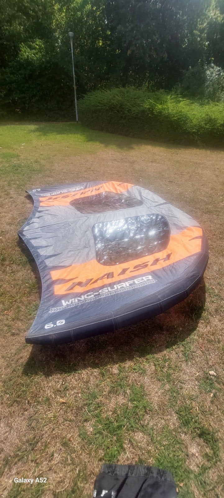 naish wingsurfer 6m, Ophalen of Verzenden, Gebruikt, Wingsurf-wing
