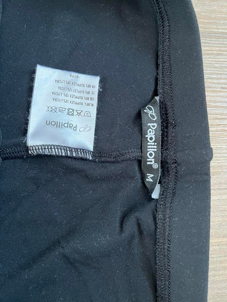 Papillon zwarte legging maat M, Kleding | Dames, Leggings, Maillots en Panty's, Gedragen, Legging, Maat 40/42 (M), Zwart, Ophalen of Verzenden