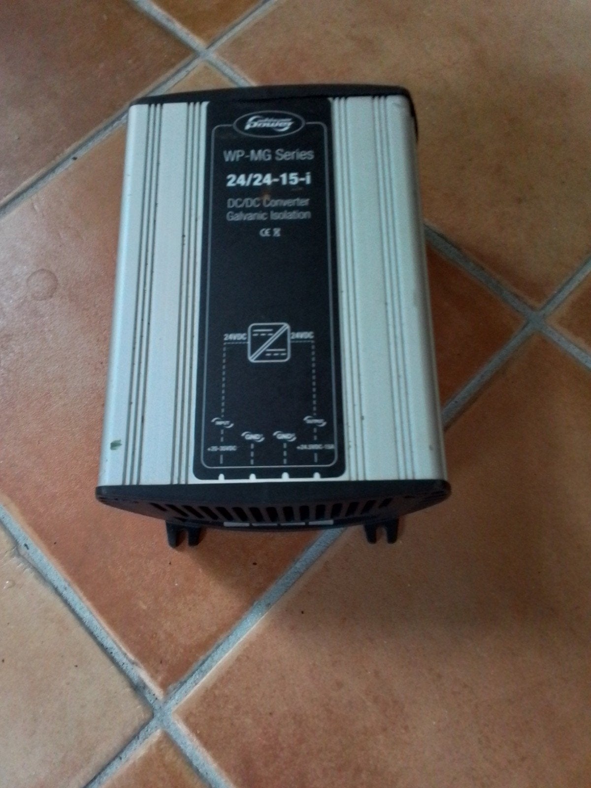 Omvormer 24/24 volt dc, Ophalen