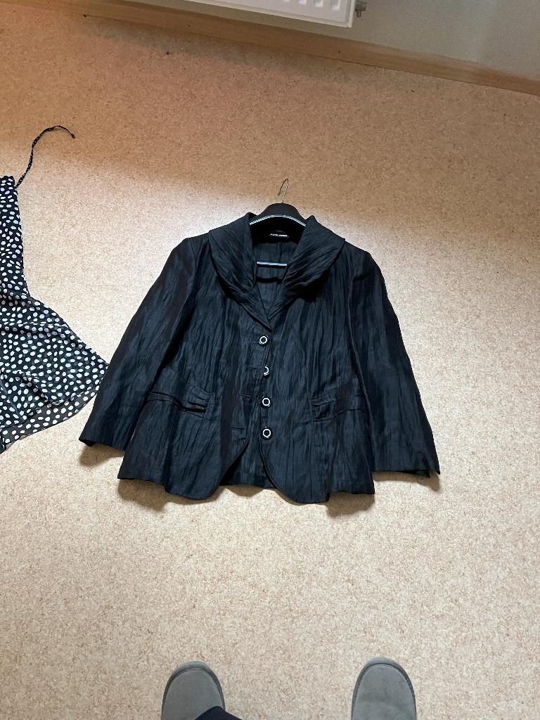 blazer Gerry Weber zwart, Zwart, Maat 42/44 (L), Ophalen of Verzenden, Zo goed als nieuw