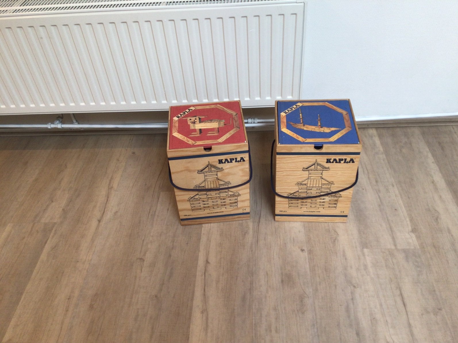 Twee sets kapla ook verkrijgbaar per één doos!, Ophalen, Zo goed als nieuw