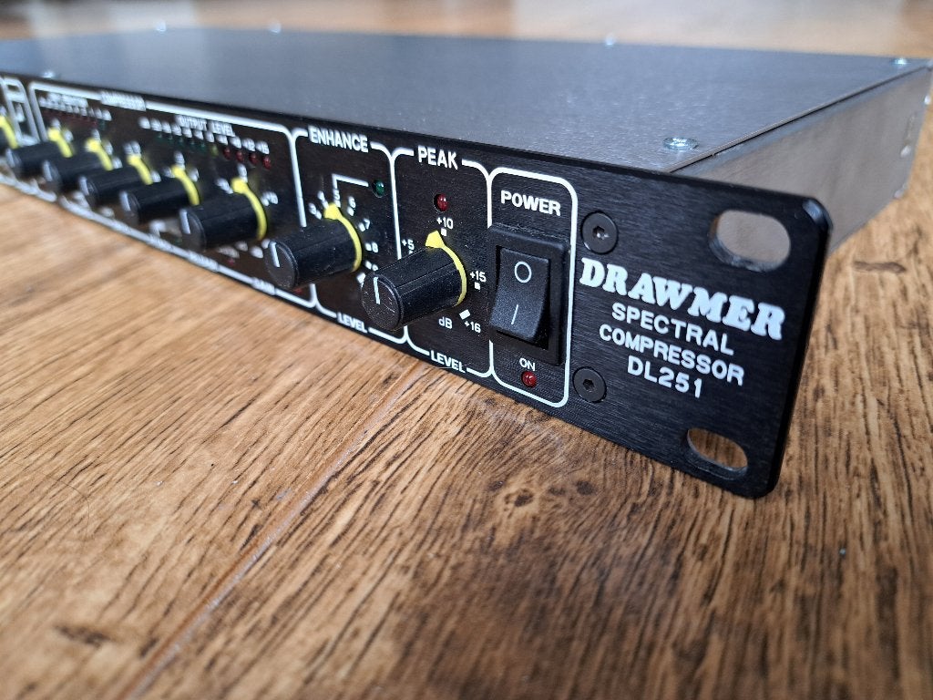 Drawmer DL251 Dual Spectral Compressor (Z.G.A.N.), Ophalen of Verzenden, Zo goed als nieuw, Audio