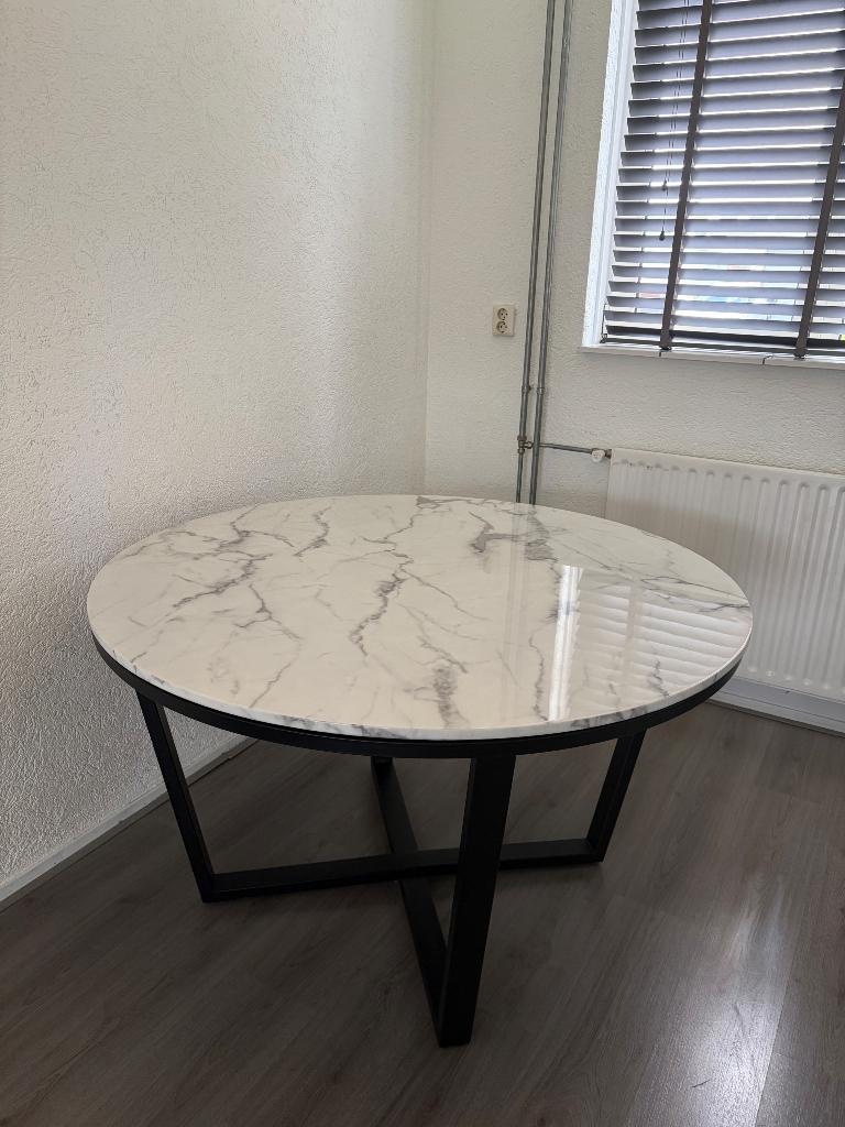 Eettafel rond, Huis en Inrichting, Tafels | Eettafels, Ophalen, 50 tot 100 cm, 100 tot 150 cm, Rond
