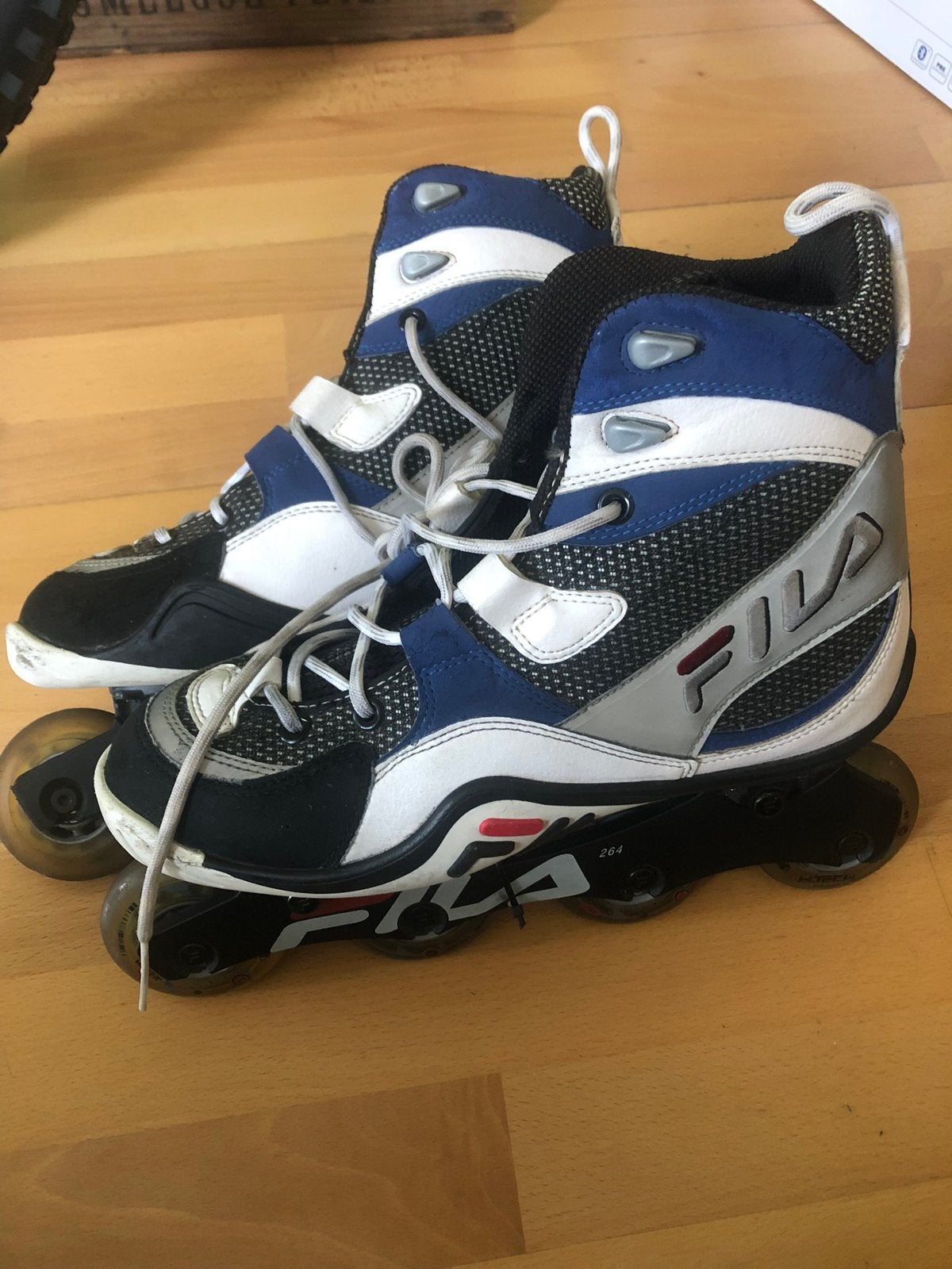 Fila inline skates skeelers maat 43 , 5, Ophalen of Verzenden, Gebruikt, Inline skates 4 wielen