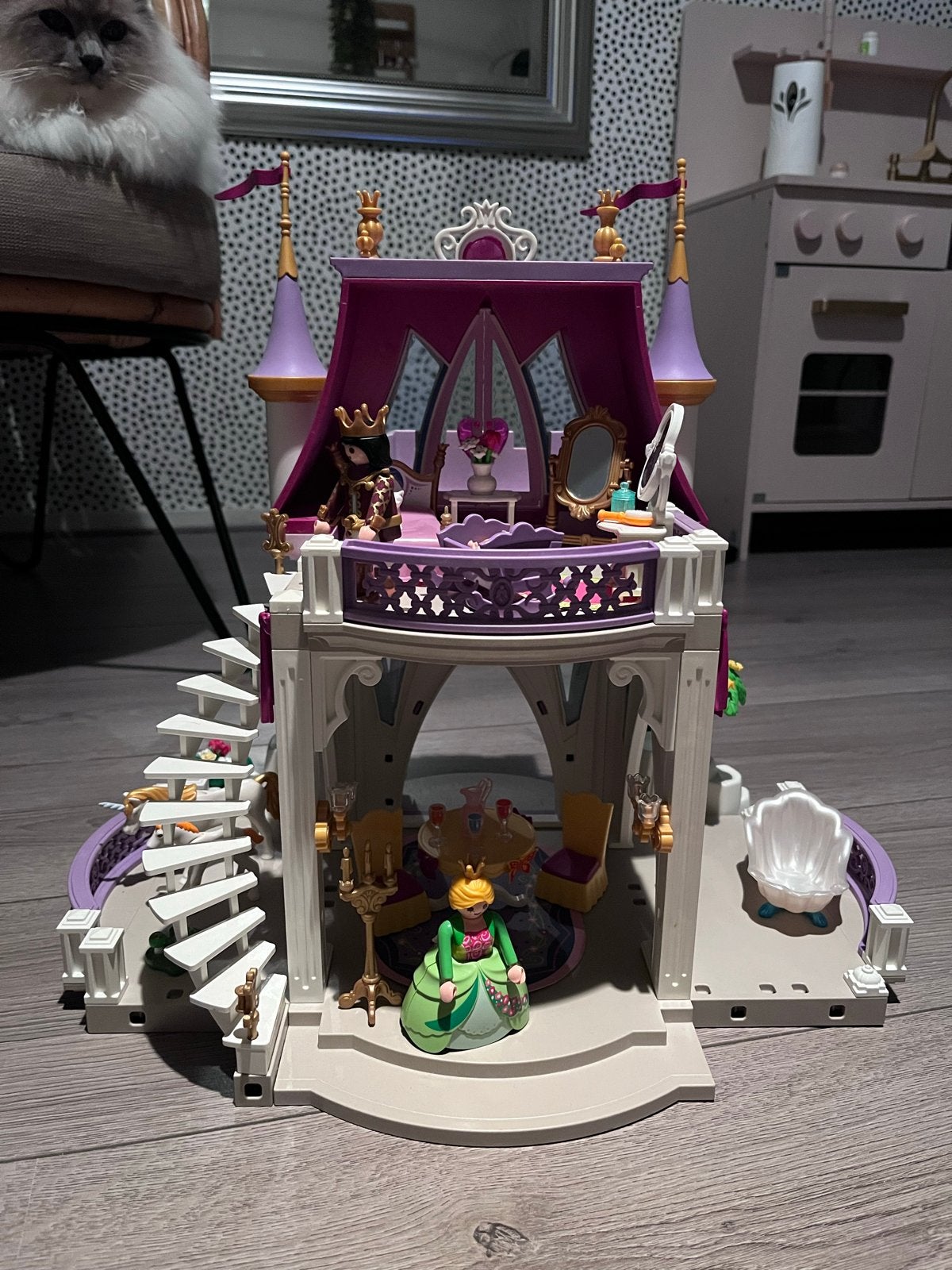 Playmobil Prinsessenkasteel met accessoires, Ophalen, Zo goed als nieuw, Overige typen
