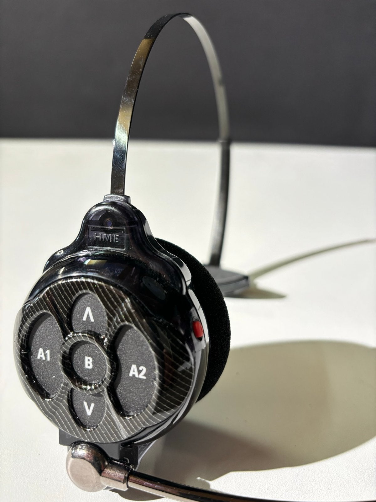 HME DX210 Draadloos Intercom Systeem met Headsets en Oplader, Overige merken, Gebruikt, Ophalen of Verzenden, Over-ear