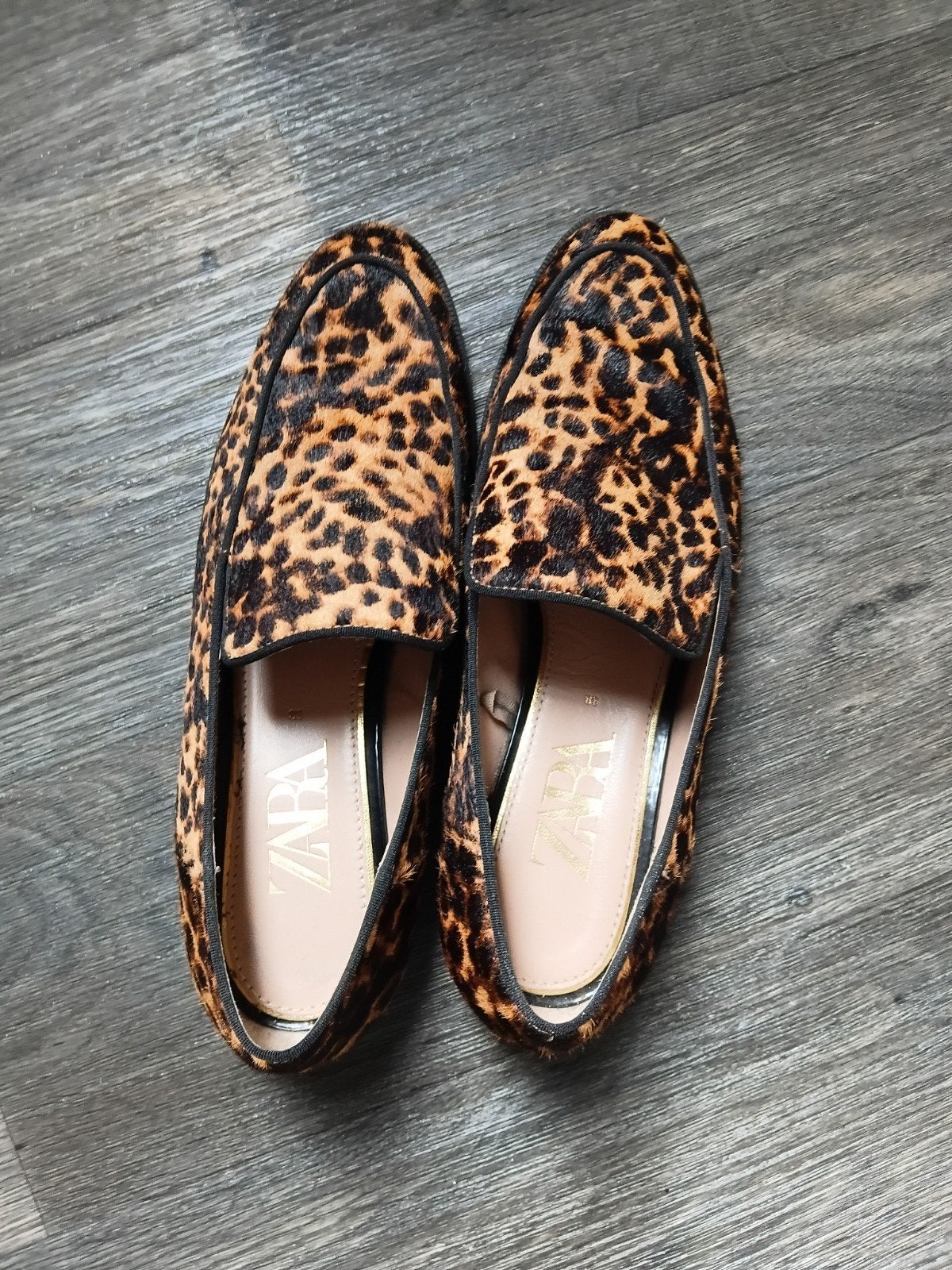 damesschoeHele mooie schoenen met luipaardprint van Zara. In, Ophalen, Zo goed als nieuw, Bruin, Sneakers of Gympen