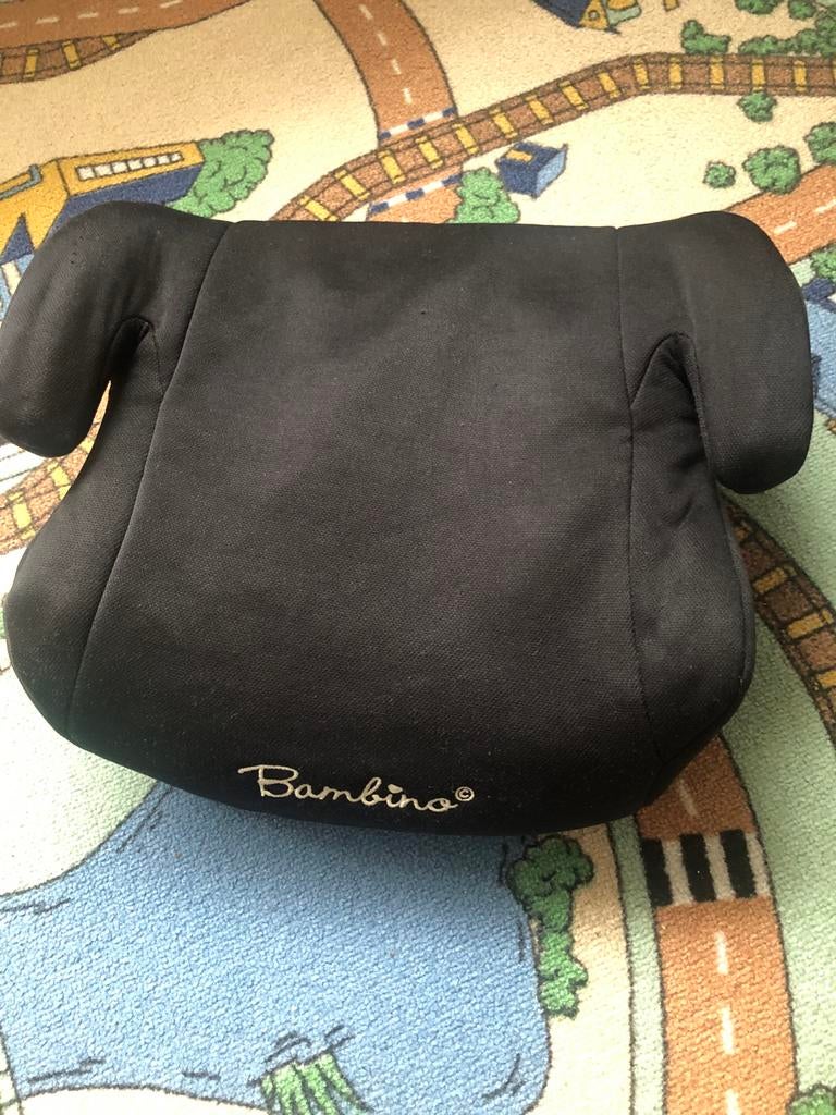 Bambino autostoelverhoger - Zwart, Overige merken, 15 t/m 36 kg, Ophalen of Verzenden, Gebruikt