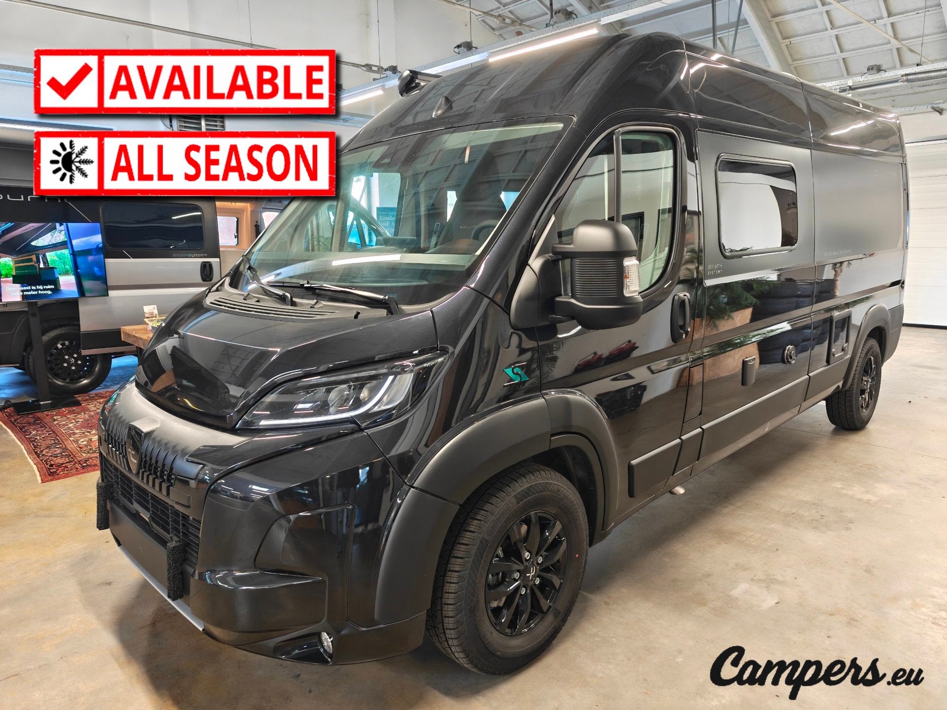 Tourne Mobil 6.0 Select 2.2 BlueHDI 180PK Automaat - BLACK E, Caravans en Kamperen, Buscamper of Camperbus, Elektrische ramen