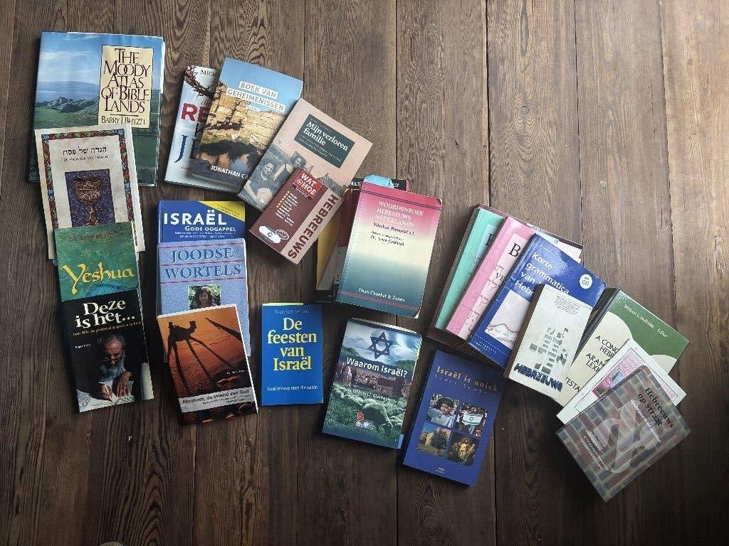 25 boeken over Israël en Hebreeuws, Boeken, Ophalen, Gelezen, Diverse