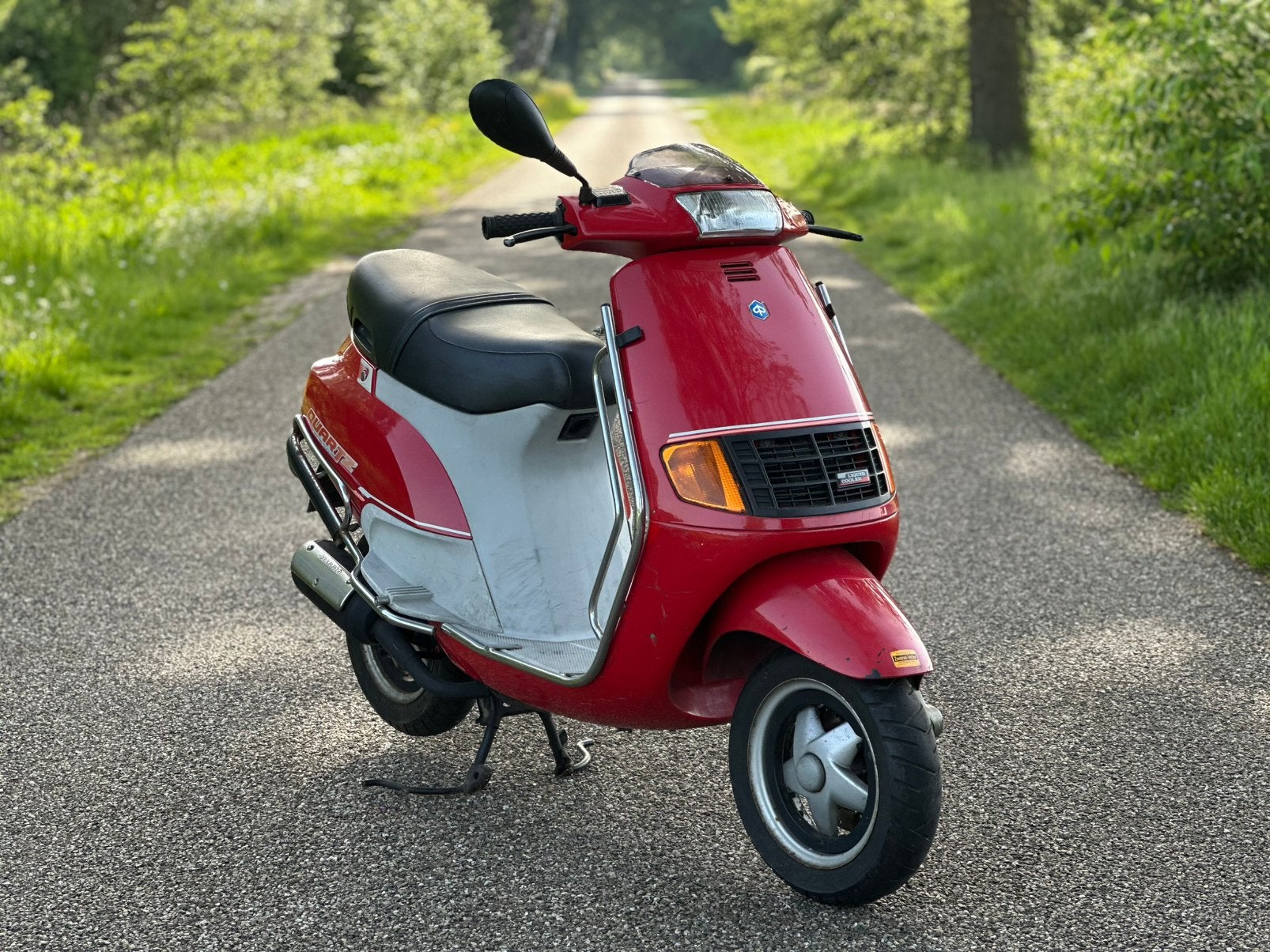 Nette Piaggio Quartz 50cc, Tweetakt, Overige modellen, Maximaal 45 km/u, Ophalen of Verzenden