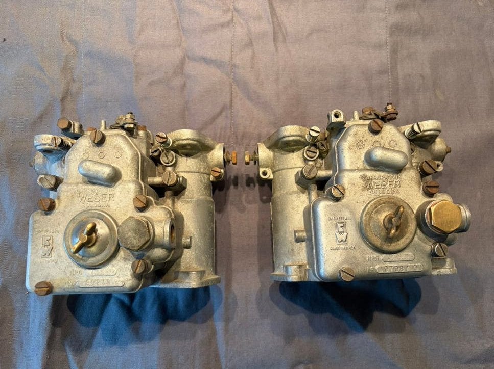 Weber 40 dcoe, Weber carburateurs, dubbele carburateurs, Ophalen of Verzenden, Gebruikt