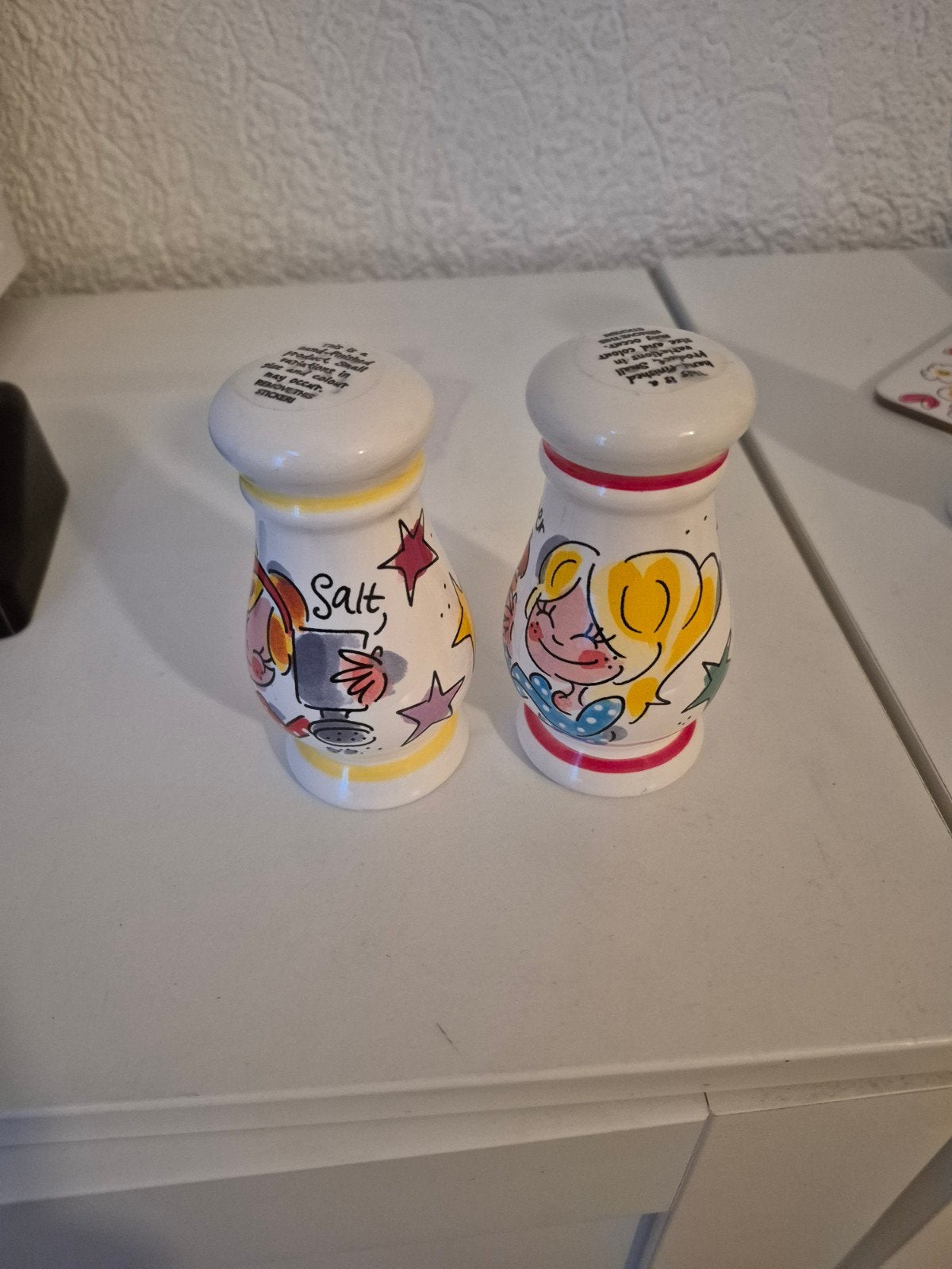 peper en zout stel, Blond Amsterdam, Huis en Inrichting, Ophalen, Steen/keramiek, Meerkleurig, Overige merken
