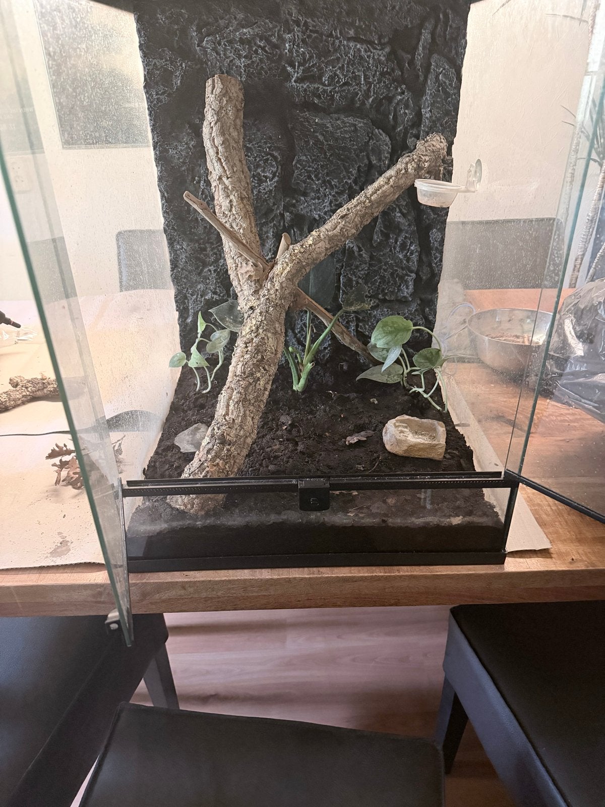Terrarium 45-45-60, Ophalen