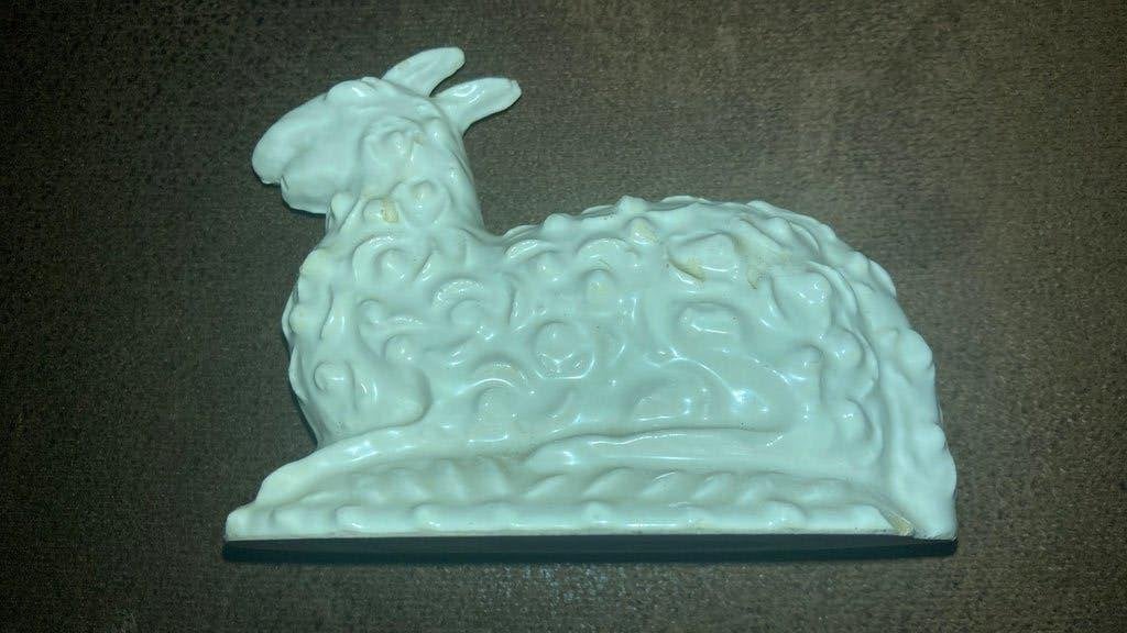 Pijpaarde Boterschaapje Berkenwoude 1 schaap, Antiek en Kunst, Curiosa en Brocante, Verzenden
