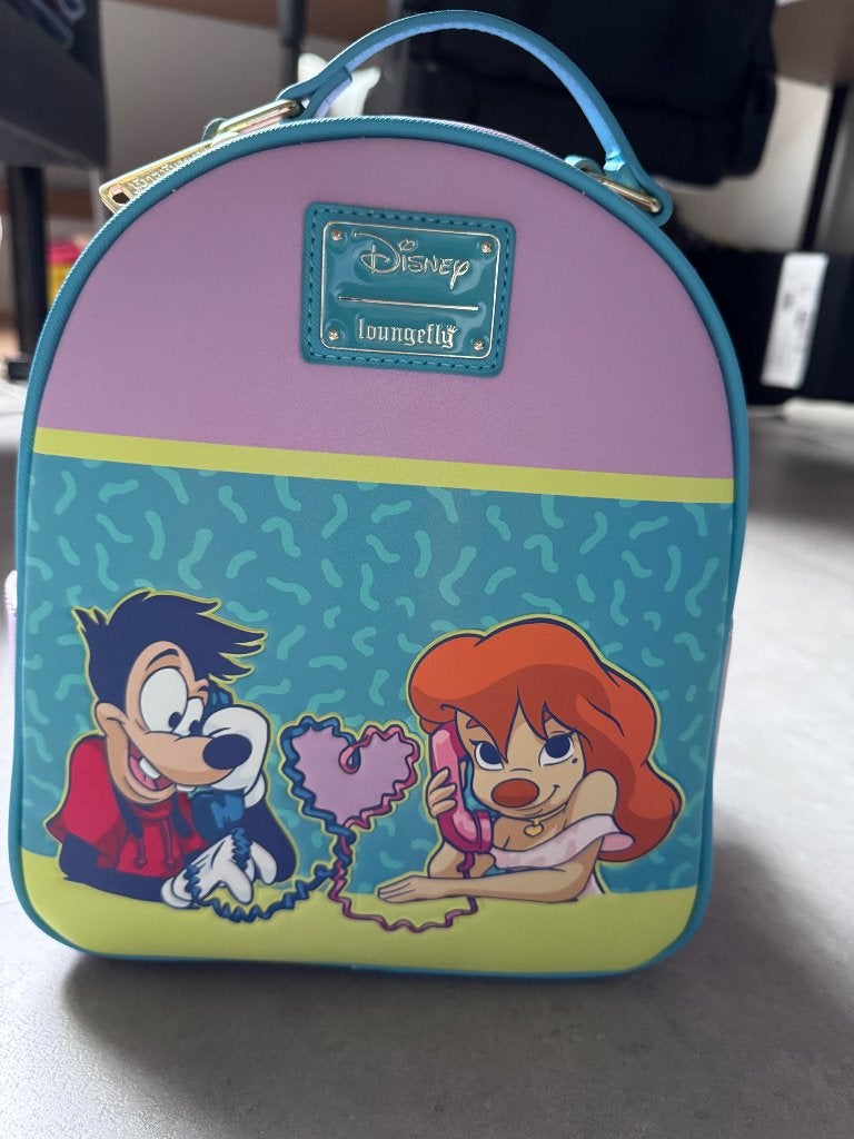 Loungefly goofy movie, Verzenden, Zo goed als nieuw, Overige merken