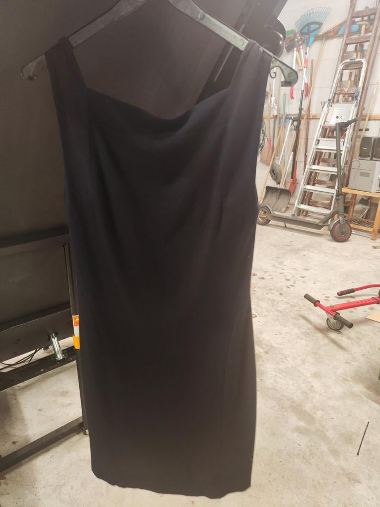 Zwart mouwloos jurkje, Maat 38/40 (M), Zwart, Ophalen of Verzenden, Boven de knie