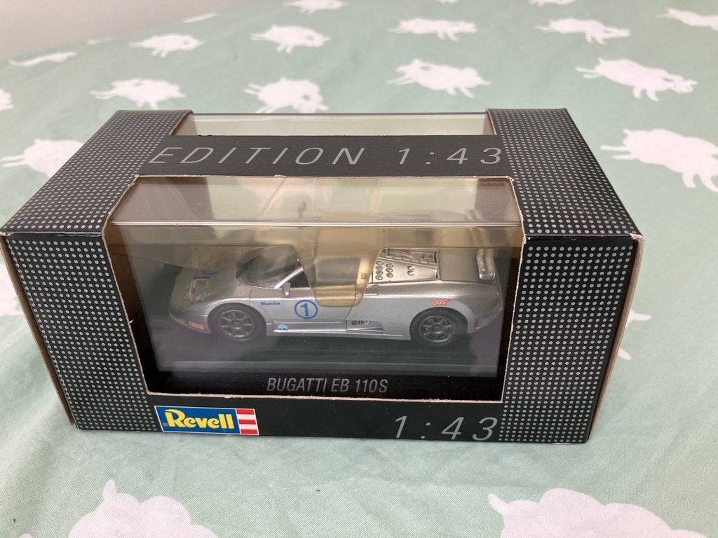 Revell 08507 Bugatti EB 110S Pace Car #1, Ophalen of Verzenden, Zo goed als nieuw, Auto, Overige merken