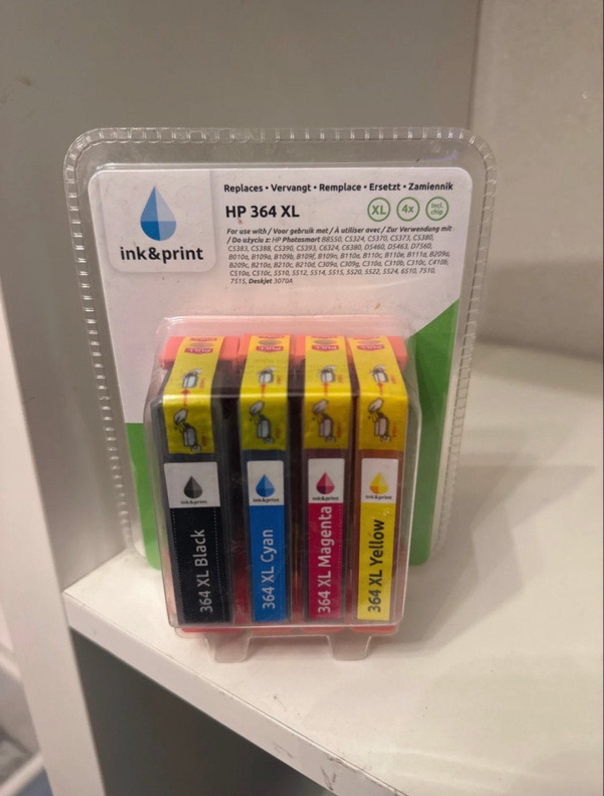 HP 364 XL Inktpatronen (4 stuks) - Cartiges Printer inkt, Ophalen of Verzenden, Nieuw, Cartridge