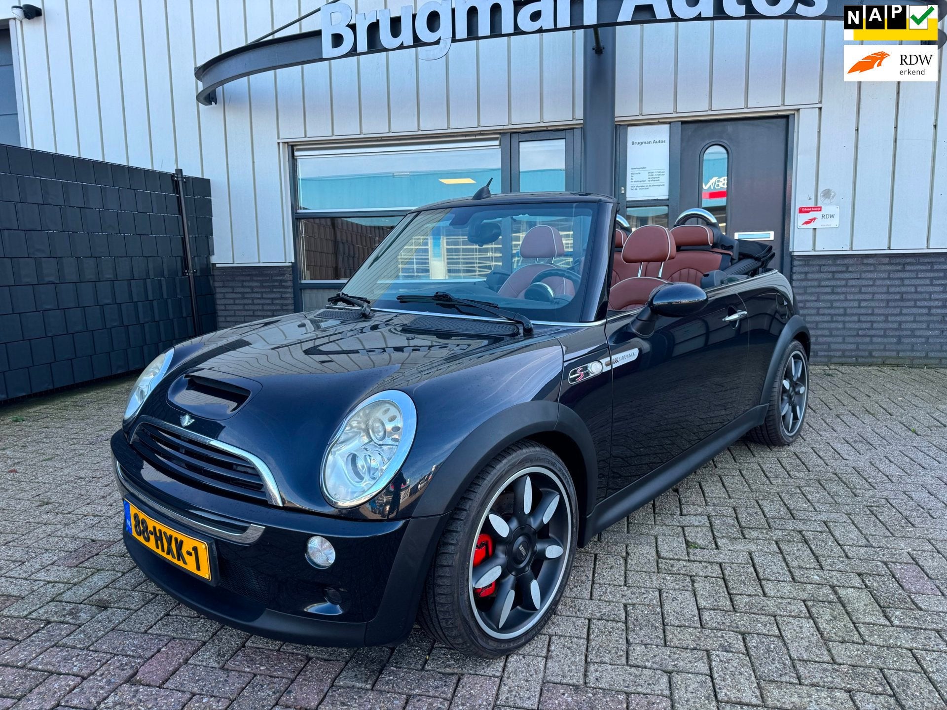 Mini Mini Cabrio 1.6 Cooper S Sidewalk, Auto's, Mini, Bedrijf, Te koop, Cabrio, ABS, Airbags, Airconditioning, Boordcomputer, Centrale vergrendeling