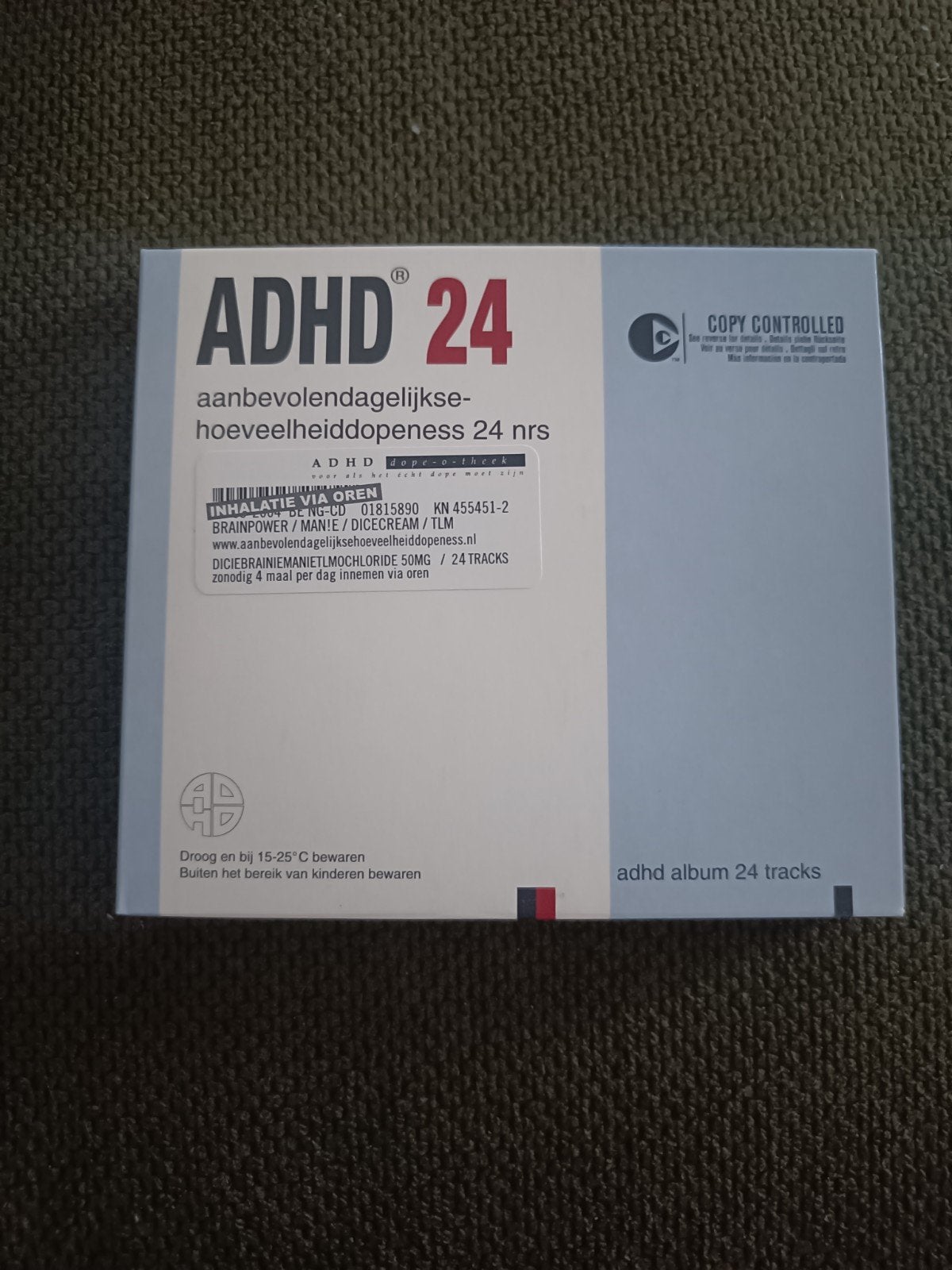 Brainpower - ADHD, Ophalen of Verzenden, Zo goed als nieuw