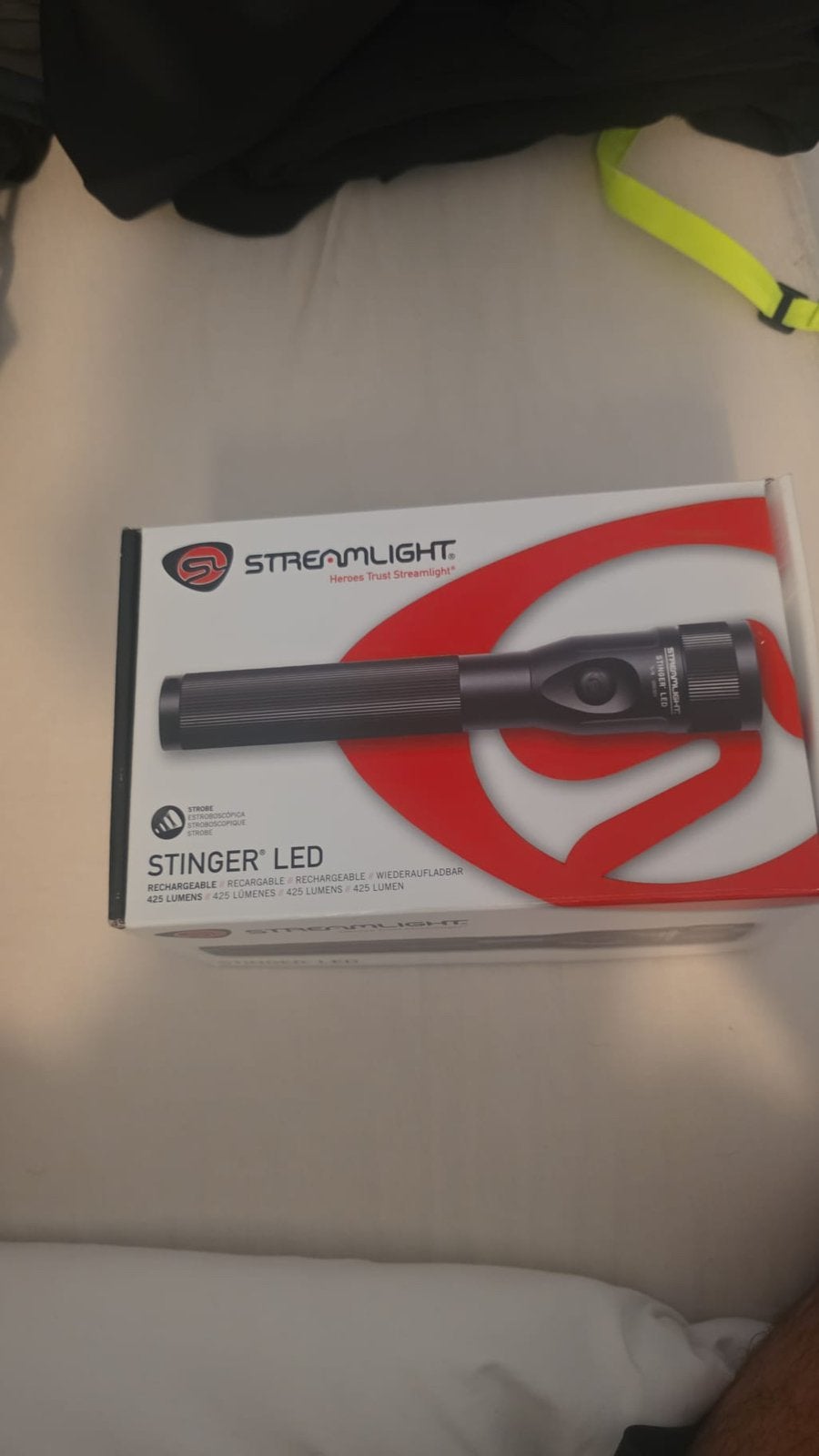 Streamlight Stinger LED Oplaadbare Zaklamp - Nieuw in doos, Ophalen of Verzenden, Zo goed als nieuw