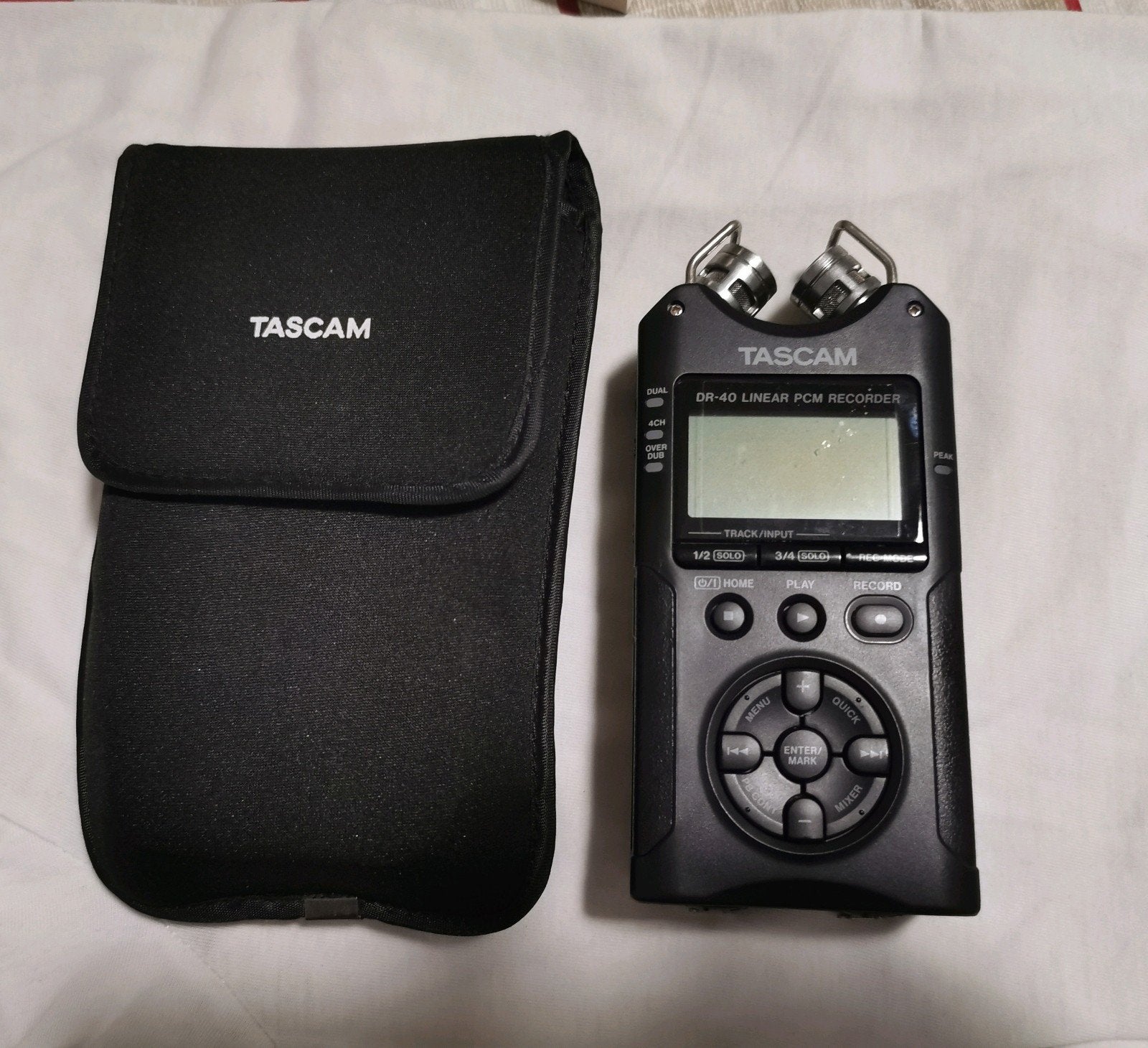 Tascam DR-40 Lineaire PCM Recorder - doet niks, Ophalen of Verzenden, Gebruikt, Overige typen, Draadloos