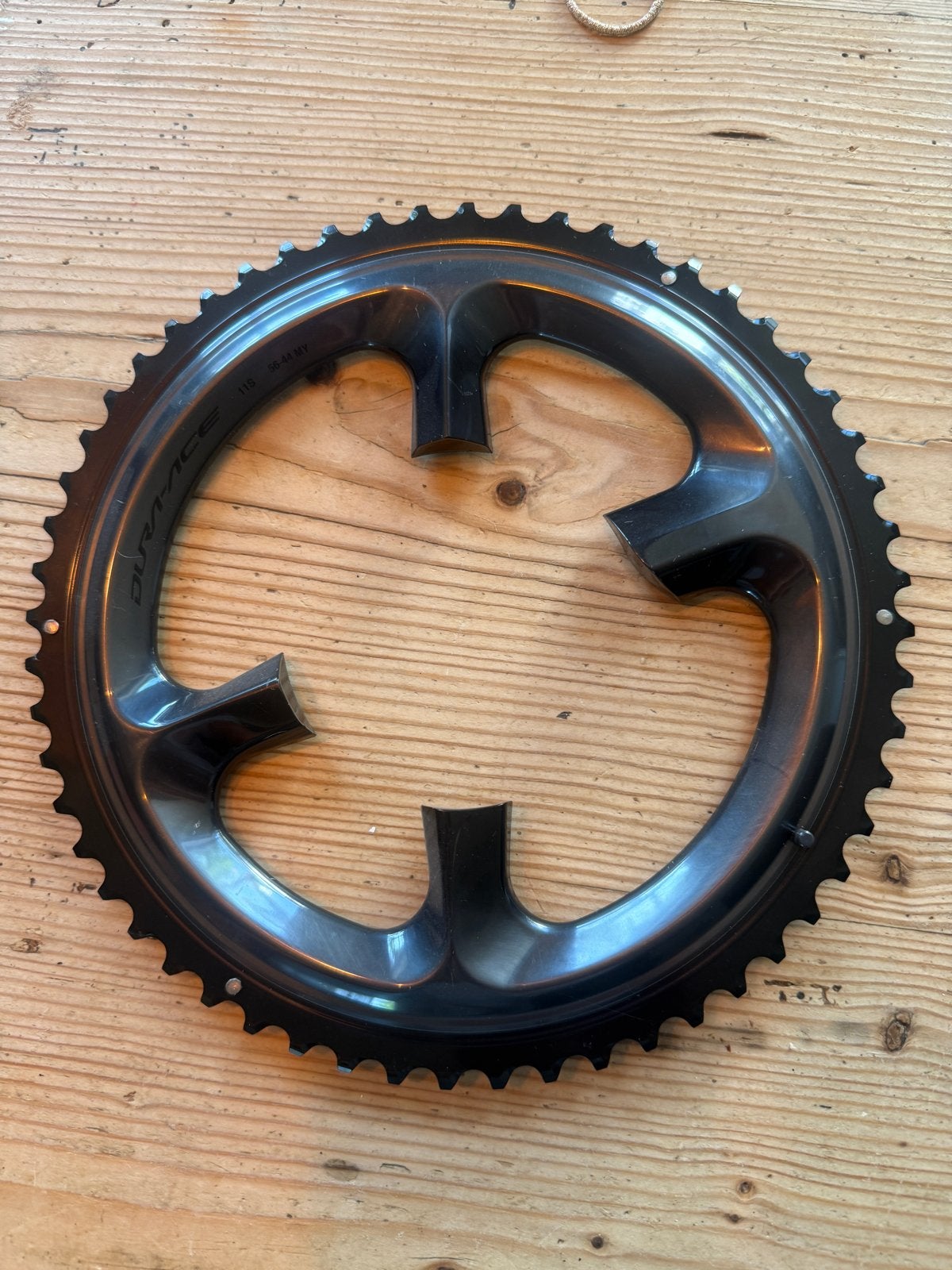 Shimano Dura-Ace Kettingblad FC-R9100 56T, Ophalen of Verzenden, Zo goed als nieuw, Derailleur of Ketting, Aluminium