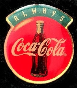 Coca- Cola Always pin, Verzamelen, Verzenden, Nieuw, Merk, Speldje of Pin