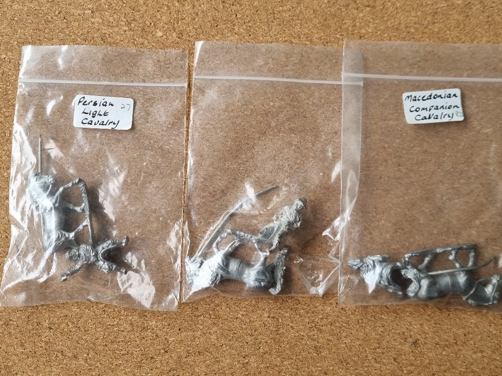 Macedonian & Persion Cavalry 1:48 white metal, NB, Ophalen of Verzenden, 1:35 tot 1:50, NB