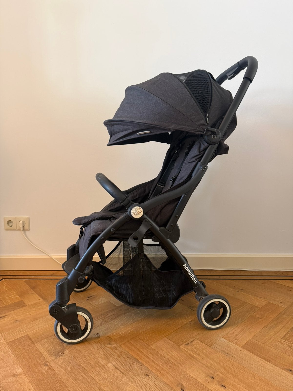 Hamilton S1 MagicFold buggy, Kinderen en Baby's, Buggy's, Gebruikt, Verstelbare rugleuning, Ophalen