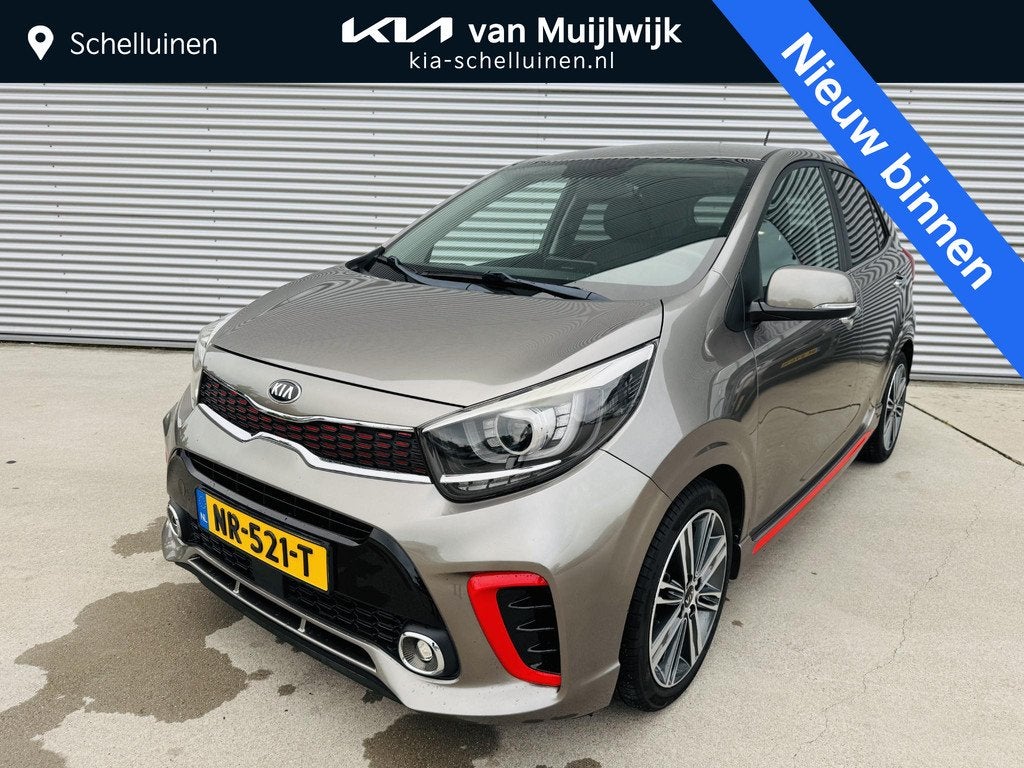 Kia Picanto 1.2 GT-Line 85pk 4-cyl NW door ons geleverd & on, Auto's, Kia, Voorwielaandrijving, 839 kg, Gebruikt, Euro 6