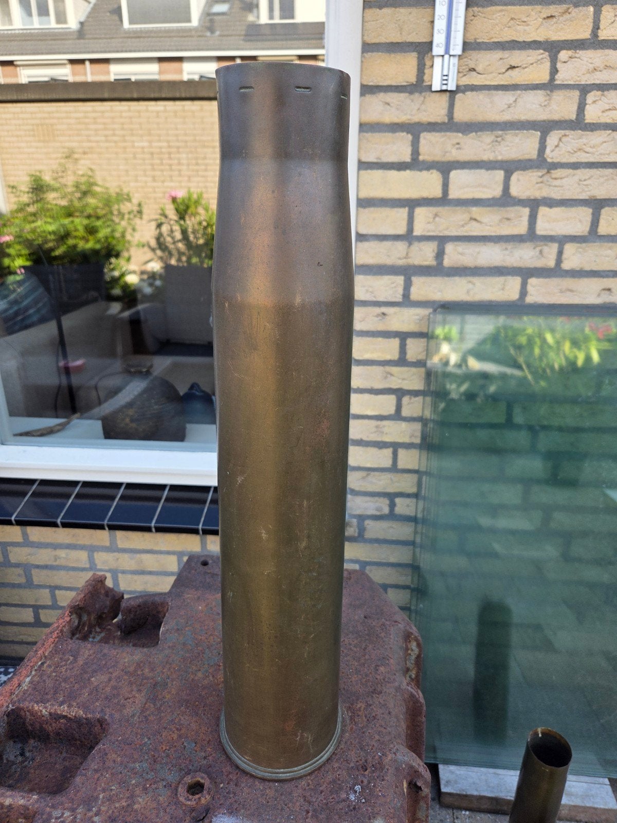 90MM M19 HULS 1944 US, Ophalen of Verzenden, Amerika, Hulzen of Bodemvondsten