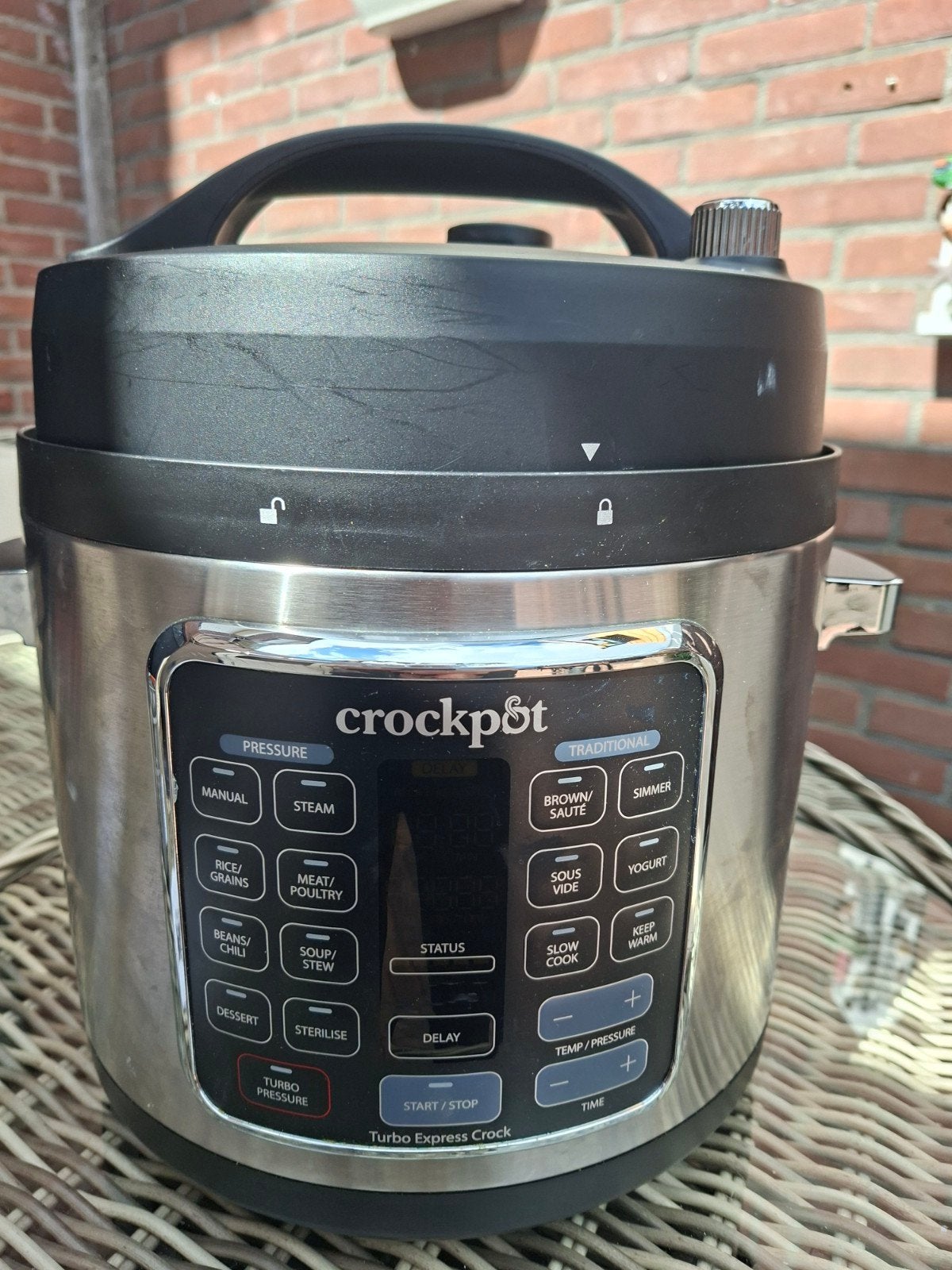 Crockpot Turbo Express Crock - Multicooker, Ophalen of Verzenden, Zo goed als nieuw
